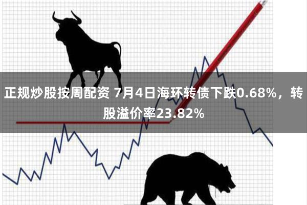 正规炒股按周配资 7月4日海环转债下跌0.68%，转股溢价率23.82%